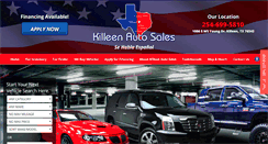 Desktop Screenshot of killeenautosales.net